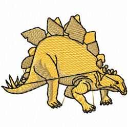 Dinosaur Embroidery Design 7